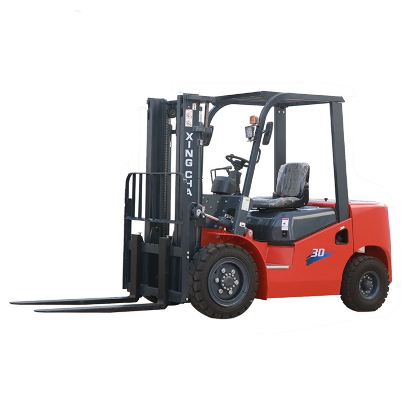 柴油叉车3.5吨3吨仓储物流四驱柴油叉车泥泞路段越野叉车