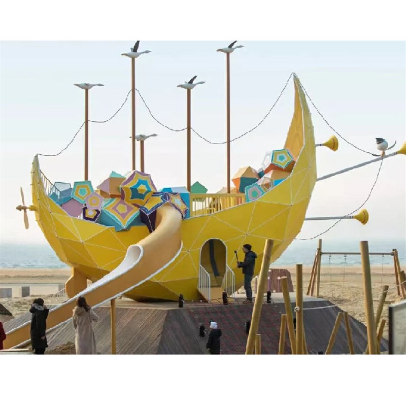 儿童游乐户外乐园规划设计 儿童乐园户外组合滑梯 无动力游乐设备