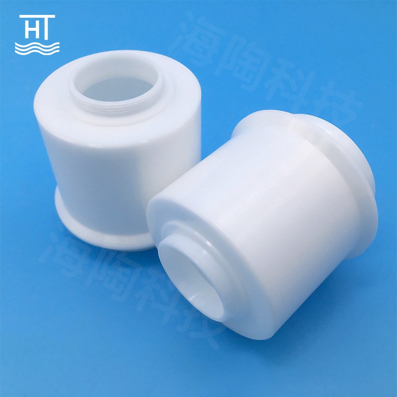 非标氧化锆陶瓷套生产厂家 绝缘陶瓷套筒 镜面耐磨氧化锆隔热轴套