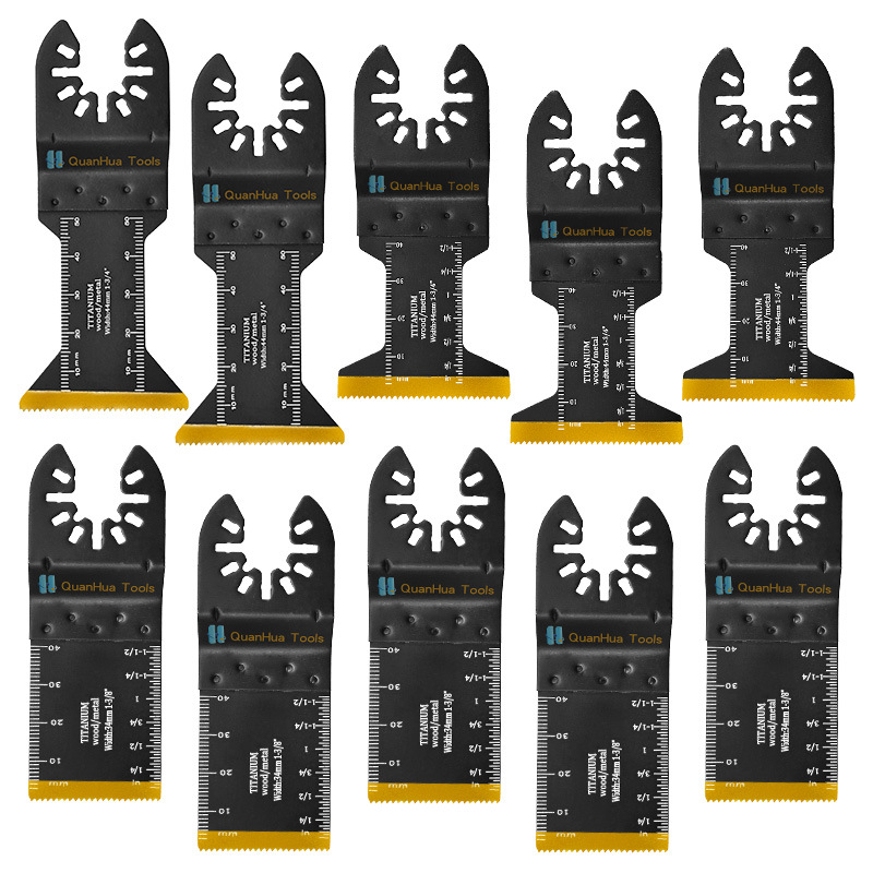 10PC混合万用宝锯片套装万用宝摆动锯片工具附件