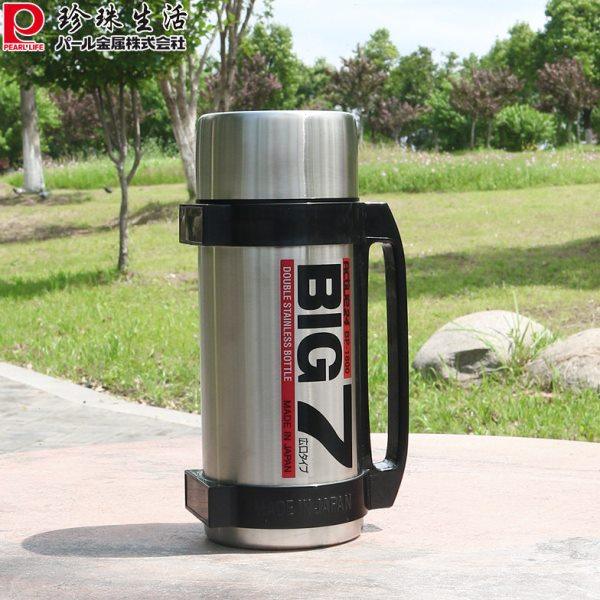 珍珠生活进口保温杯大容量真空不锈钢户外旅游车载便携保温壶1.8L,餐饮具,运动壶/旅行壶,淘宝优惠券,粉丝福利购,淘宝优惠卷