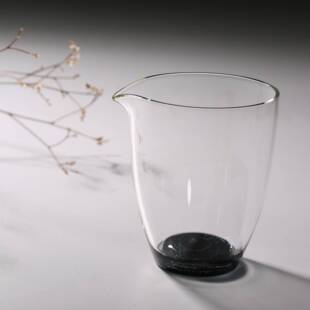 天久璃匠350ml星辰公杯中式耐热玻璃公道杯玻璃制作闪光板公道杯