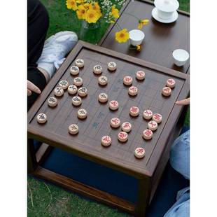 棋桌榻榻米仿古实木象棋桌椅组合棋艺榻榻米多功能茶几中式下棋