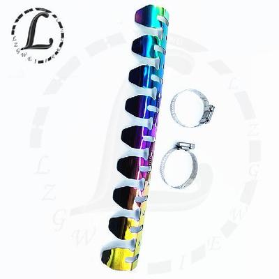 KLX250XR250XR400TTR250DRZ400排气保护罩隔热片防热片4冲