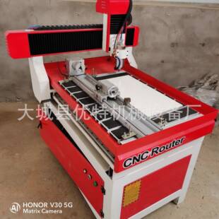 6090单头圆雕刻机圆柱雕花钻孔雕刻机乐器唢呐打孔雕刻机