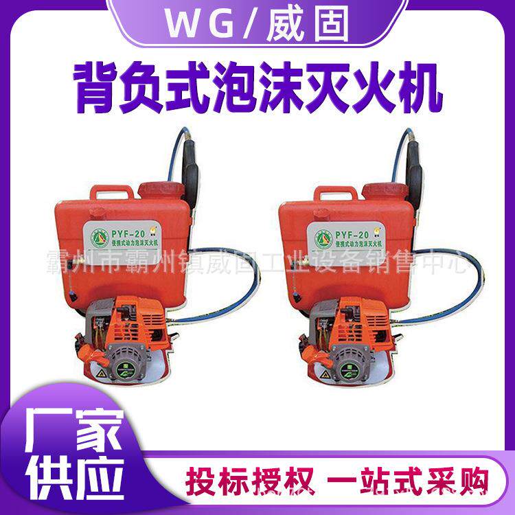 PYF-20背负式泡沫灭火机高压泡沫灭火水枪气动灭火机