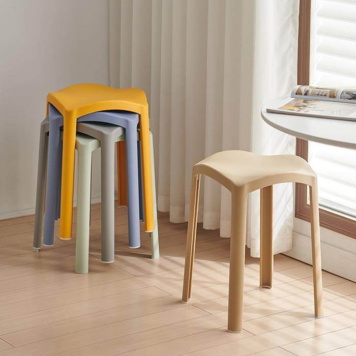 7T塑料凳子家用加厚可叠放客厅久坐商用简约现代奶油风餐桌椅,智能设备,其他智能设备,淘宝优惠券,粉丝福利购,淘宝优惠卷