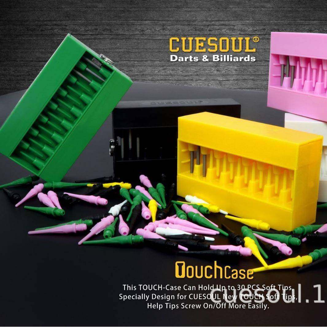 CUESOUL/Q獣28个装镖头软式TOUCH-Point系列镖针收纳盒飞镖套装