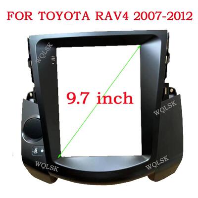 适用丰田2009TOYOTARAV4安卓导航百变改装9.7寸竖屏中控面板框