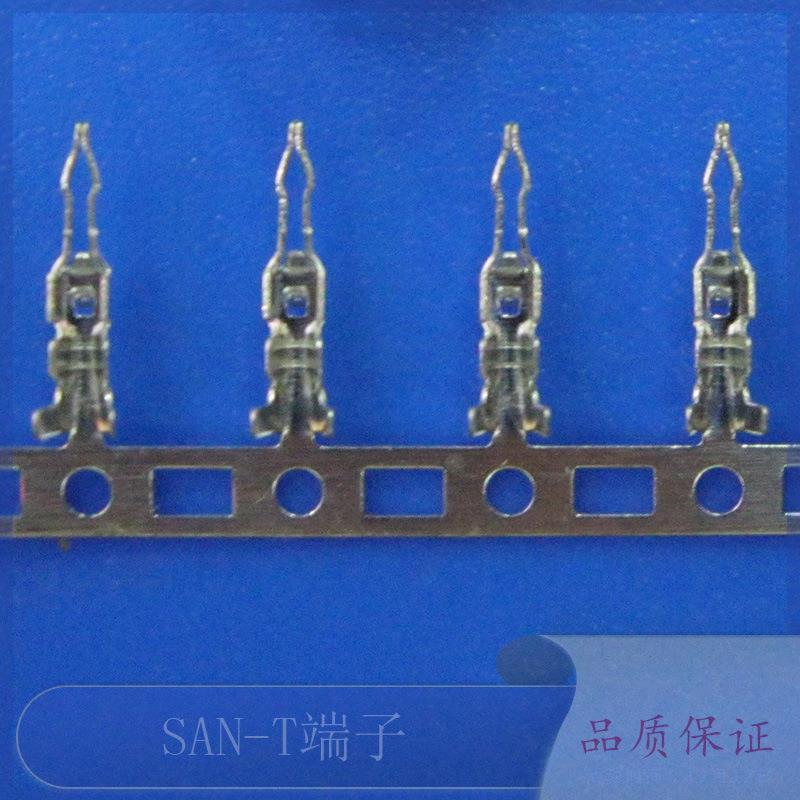 SAN-T连绕端子焊板插件2.0mm打线端子磷铜11000只/卷