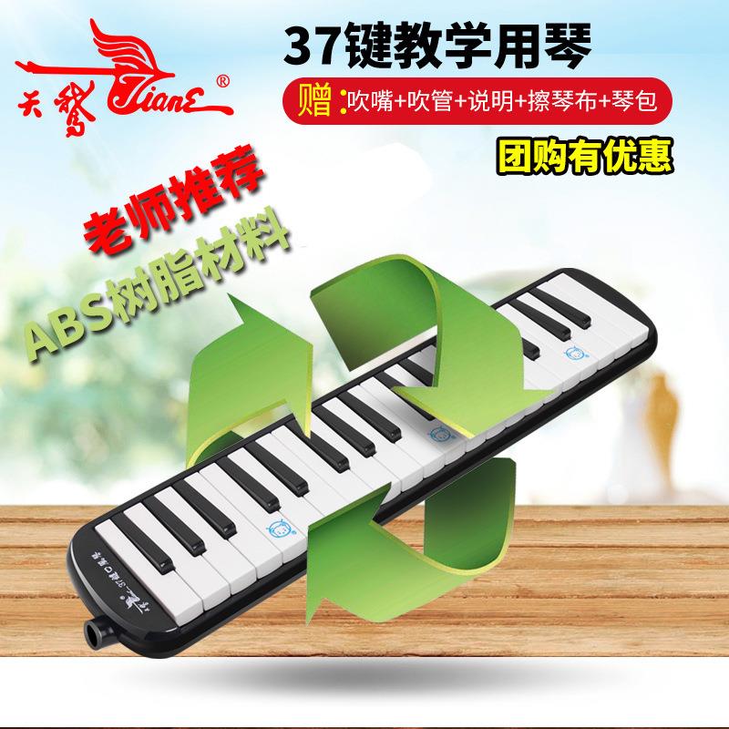 天鹅37键全乐理口风琴儿童初学者教学入门成人演奏吹管乐器