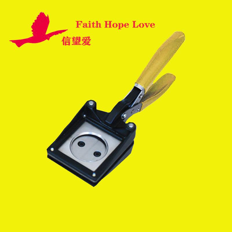 信望爱极片铜箔取样器40mm圆直径
