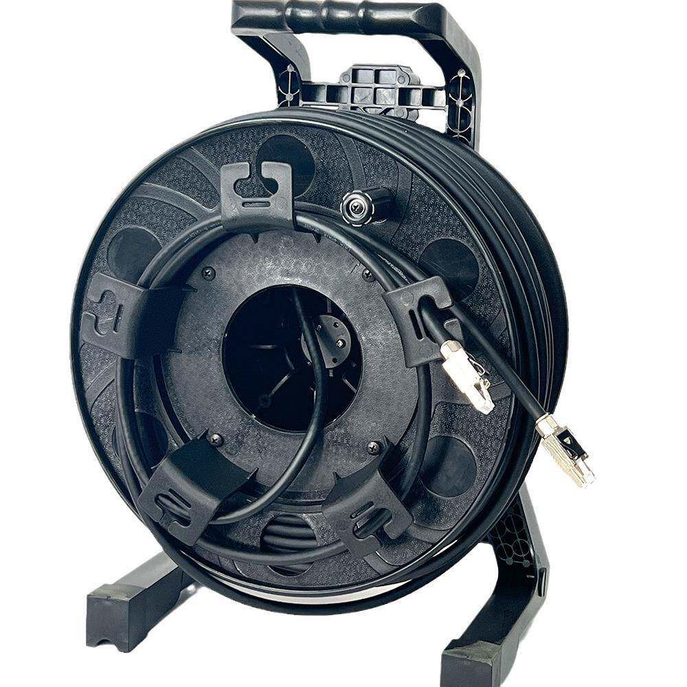 舞台网线6类柔软拖链网线CAT6超六类千兆双屏蔽rj45成品网线100米