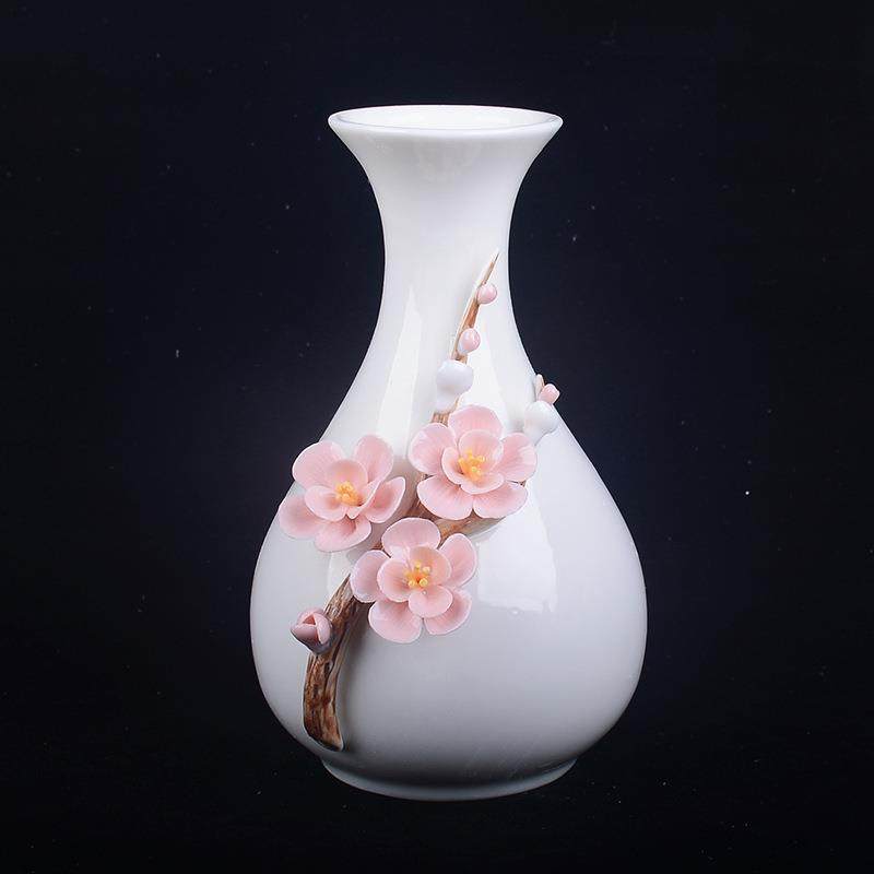 新品大号手捏花陶瓷花瓶精美手工花陶瓷摆件玫瑰桃花陶瓷工艺品,机械设备,其他机械设备,淘宝优惠券,粉丝福利购,淘宝优惠卷