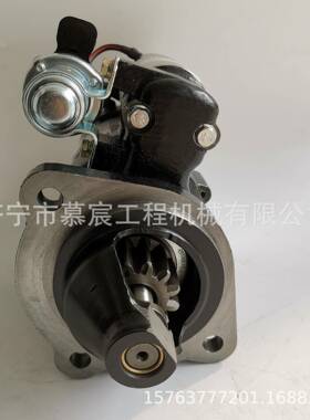 潍柴WP6m93r3043se24V12T起动电机610800090029交流发电机