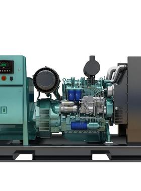 WPG110B9柴油发电机组80kw潍坊WP4柴油机应急发电机组