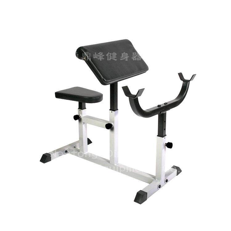 肱二头肌训练板架牧师凳健身椅杠铃训练健身器材家用二头肌训练