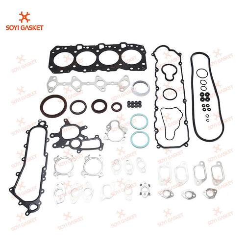 1KZ-TE04111-67025发动机大修包修理包组件曲轴后油封气门室盖垫