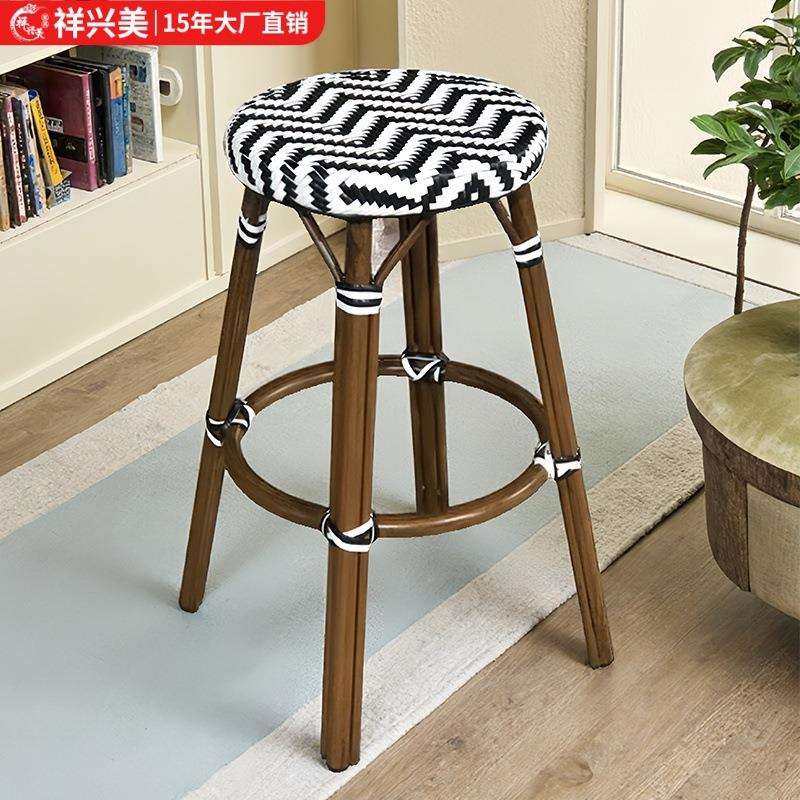 复古酒吧凳酒吧椅吧台藤椅高脚椅法式餐椅户外咖啡厅休闲藤编椅子,玩具/童车/益智/积木/模型,毛绒/玩偶/公仔/布艺类玩具,淘宝优惠券,粉丝福利购,淘宝优惠卷