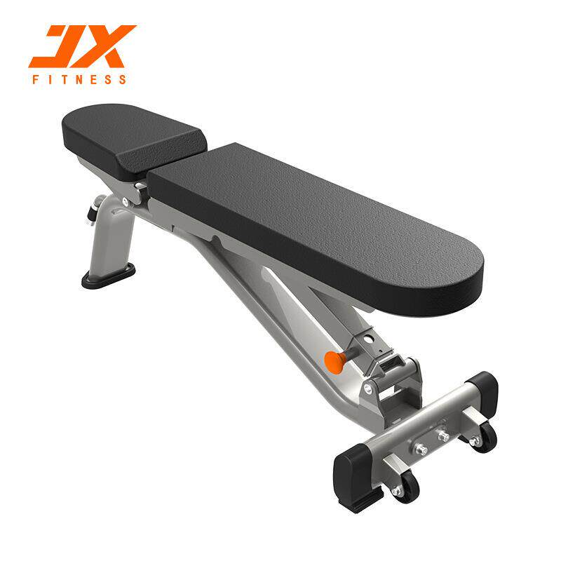 军霞JX-3033可调式哑铃椅商用卧推飞鸟凳健身房杠铃举重训练器械