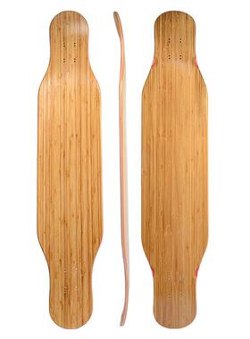 高端专业加枫竹子长板舞板板面东北枫木46inch长板板面