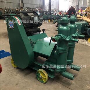 UB-6双缸活塞泵挤压式路面注浆机建筑隧道加固用高压灰浆泵