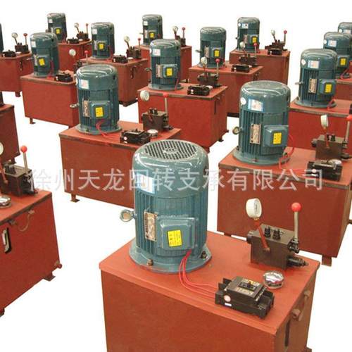 液压系统塔机液压顶升系统液压泵站柱塞泵式液压站齿轮泵液压