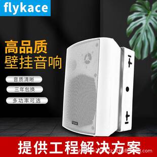 flykaceFT-104壁挂音箱20W定压壁挂音箱20W挂壁喇叭壁挂式