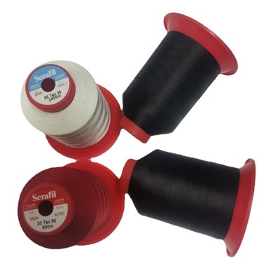 缝纫线沙发套皮革线亚曼莎菲珠边贡针线丝光线10#15#20#30#40