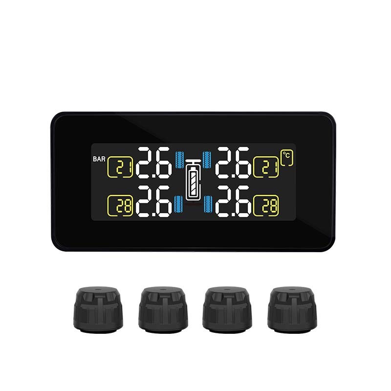 CAREUD/凯佑 T812无线胎压监测器太阳能款胎压温度显示