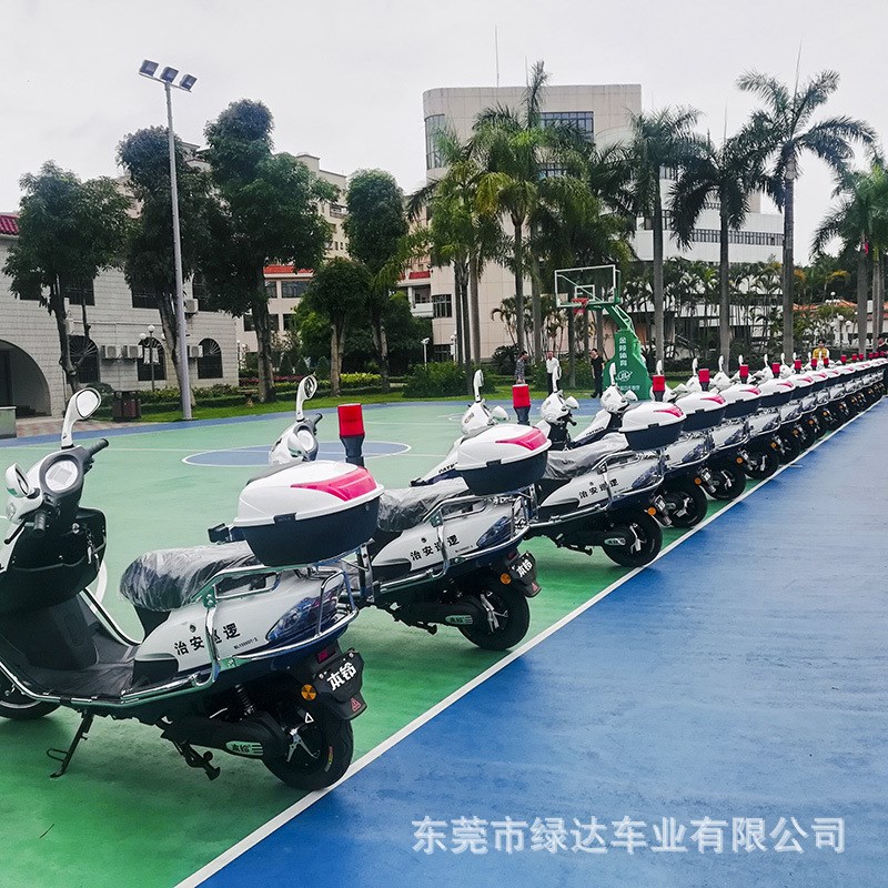 72V二轮电动巡逻车 2轮巡逻电动车(锐捷加长款)