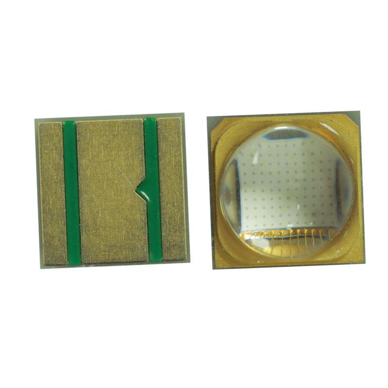 大功率聚光18W 6565石英透镜60度UVA 395NM 400NM 405NM 贴片灯板