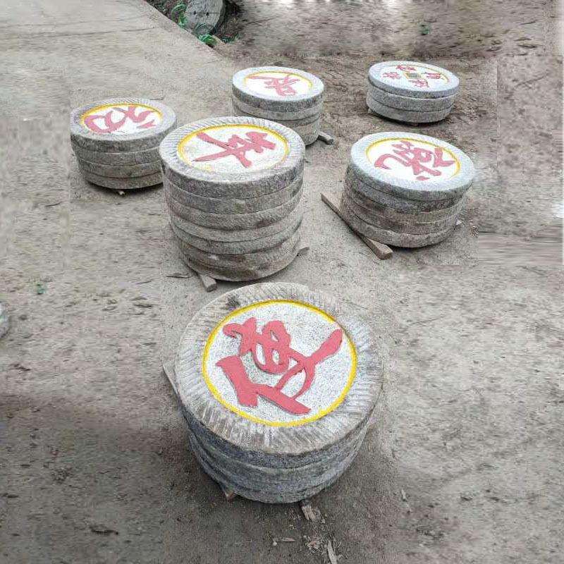 厂家仿古青石磨盘 别墅老院子景点摆件 传统花岗岩大理石石雕磨盘