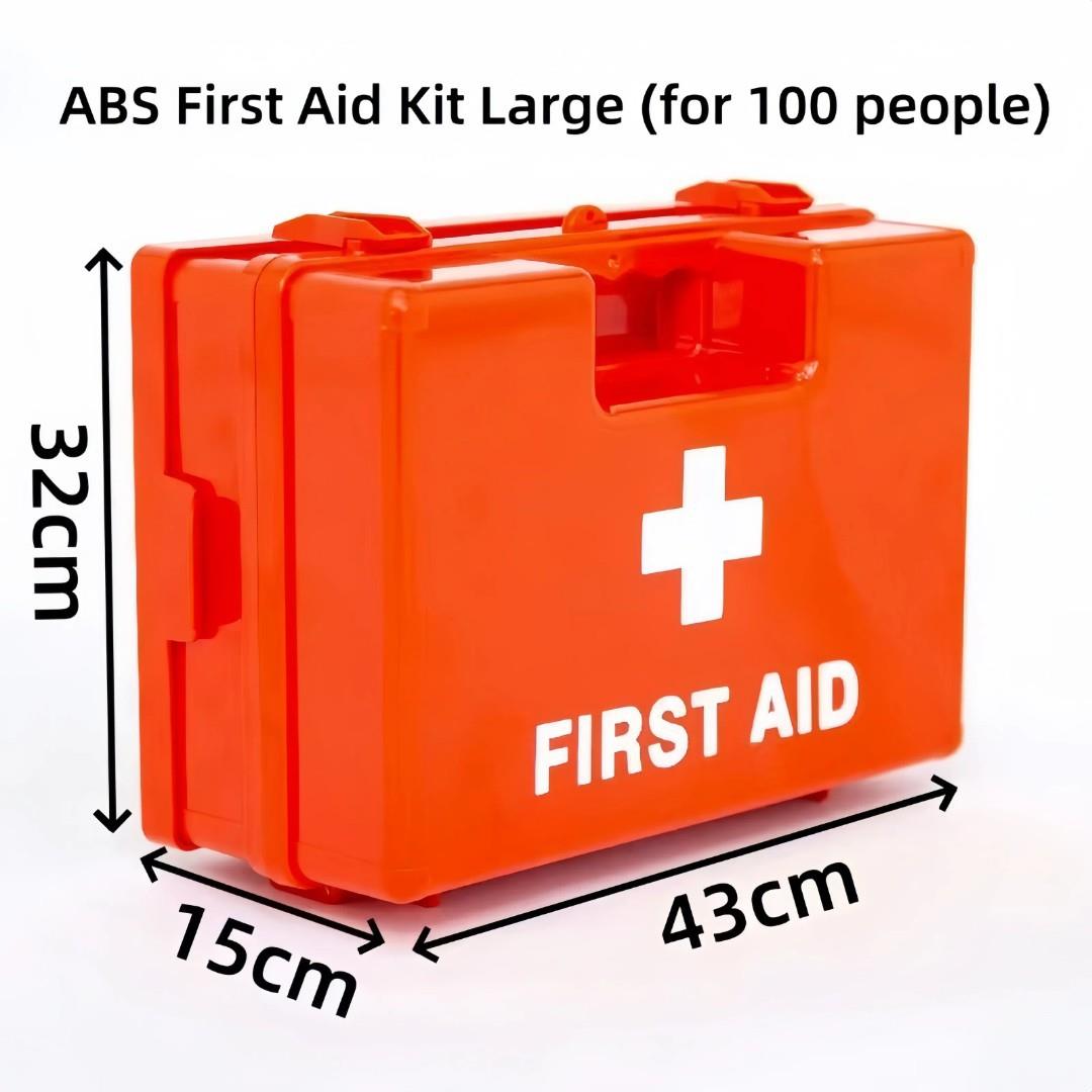 跨境ABS急救箱 壁挂式手提急救箱 企业工厂救生箱 first aid box