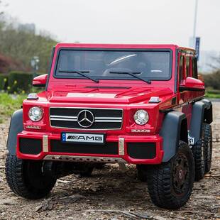 奔驰大G越野儿童车六轮驱动小孩童车充电电动汽车玩具车rideoncar