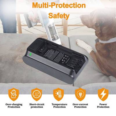 XBTR625KSLXBTR625KDCXBTR625KDCEU替换电池,适配SharkIW3511