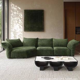 Edra花瓣沙发金属钢架平层大户型异形组合布艺沙发网红客厅可拆洗