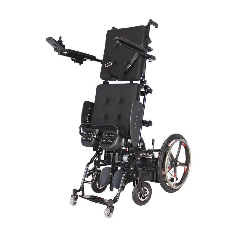 电动轮椅车全自动智能护理站立轮椅床多功能轻便老人残疾人助行器