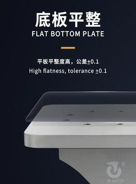 AGV定向轮脚轮牵引式AGV小车脚轮配件聚氨酯pu轮定向双轮