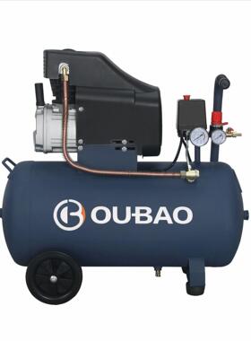 欧堡便携式压缩机空压机风利 CE FL50L直联机1.5KW/2HP