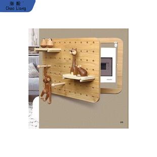 电表箱遮挡装饰画洞洞板北欧风创意挂件免打孔配电箱弱强电箱新品