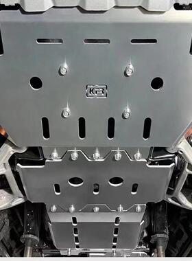 适用21-24年福特猛禽F150加厚底盘护板8MM铝合金发动机护板挡板