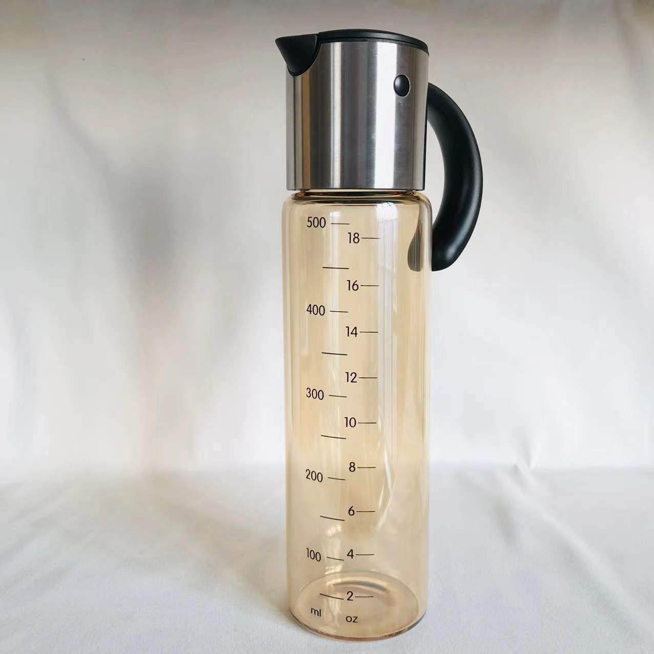 家用厨房单品玻璃油壶储油壶酱油壶调料壶500ml分装壶