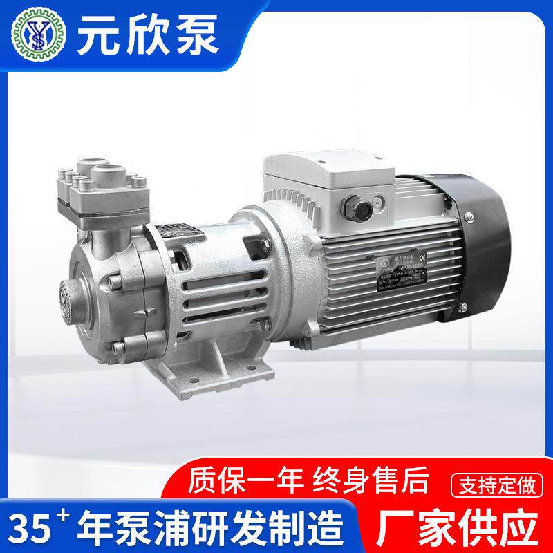 高低温导热油磁力驱动泵化工高扬程不锈耐腐蚀旋涡磁力泵MAP-3000