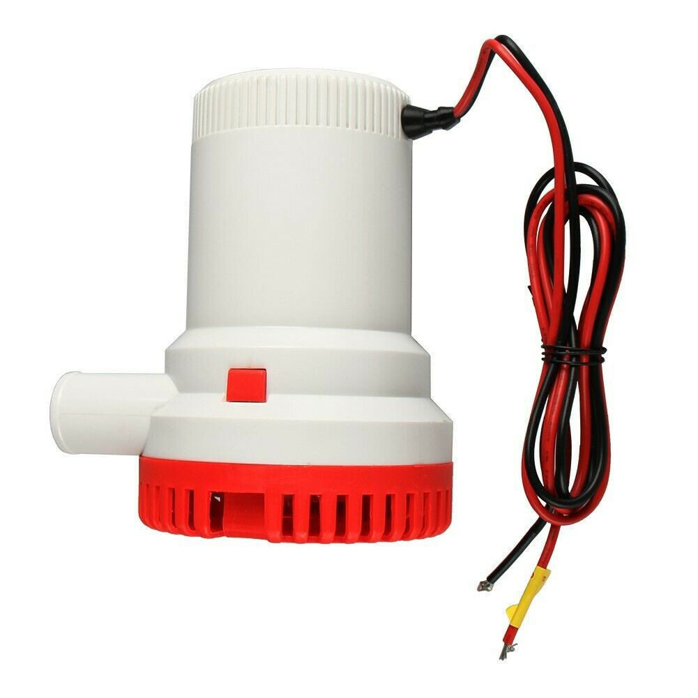 舱底泵1500/2000加仑12V/24V直流电潜水泵舱底泵游艇泵小型抽水
