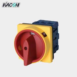 现货 Kacon/凯昆MLD-020P主控3P负载断路旋转带挂锁 转换开关