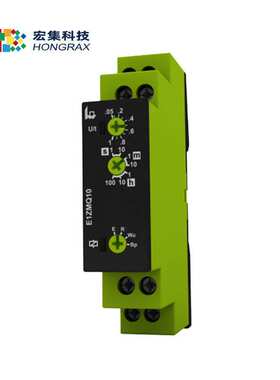 宏集TELE多功能时间继电器定时器精确延迟开关控制E1ZM10 E1ZMQ10