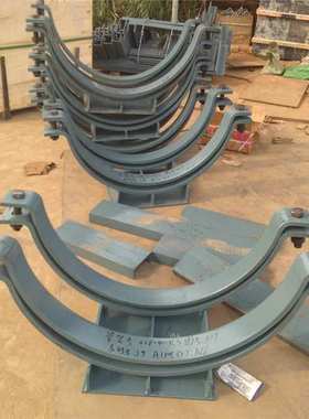 供应焊接滑动支座 焊接管夹横担 焊接型T型管托 管夹滑动支座