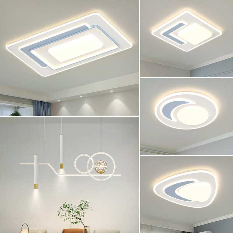 新款客厅灯大气简约现代吸顶灯卧室餐厅灯饰全屋灯具组合套餐大灯,3C数码配件,USB灯,淘宝优惠券,粉丝福利购,淘宝优惠卷