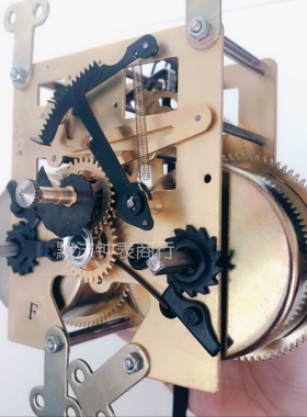 ?E0PB  31天15天老式机械上弦落地钟挂钟座钟全铜钟表机芯配